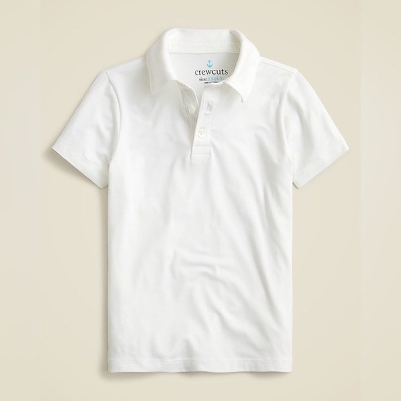 J Crew Kids' short-sleeve performance polo BW806 - Picture 1 of 3
